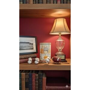 Vintage 1981 Bear Bryant Alabama Golden Flake Limited Edition Tin Canister